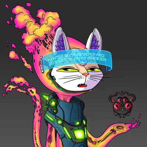 Alien Cat #5830