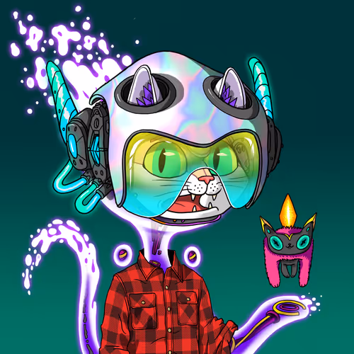 Alien Cat #8653