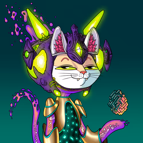 Alien Cat #9627