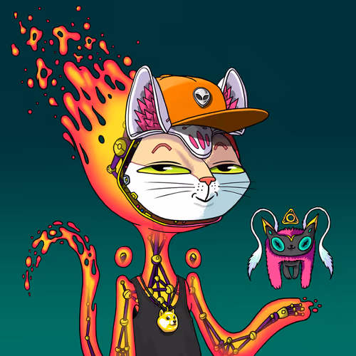 Alien Cat #8115