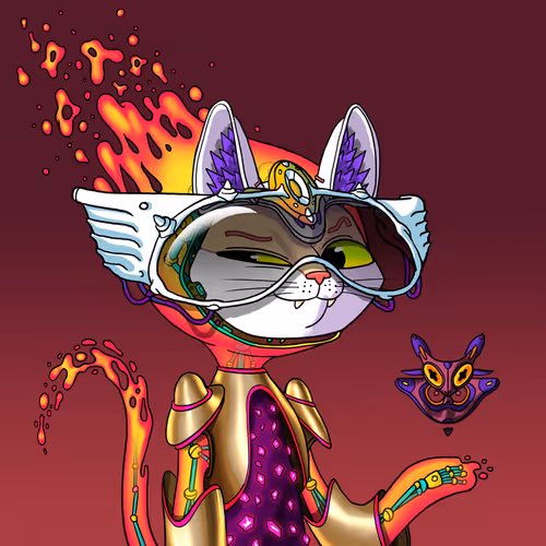 Alien Cat #8523