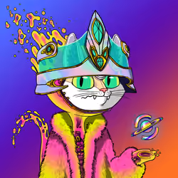 Alien Cat #8394