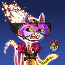 Alien Cat #9761