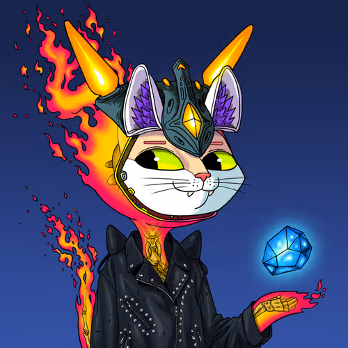 Alien Cat #8569