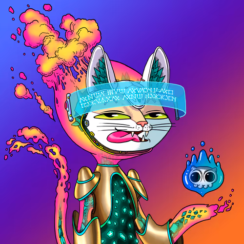Alien Cat #8955