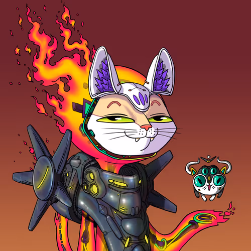 Alien Cat #9617