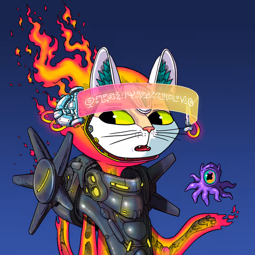 Alien Cat #8772