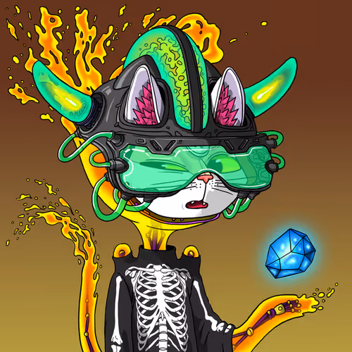 Alien Cat #1975