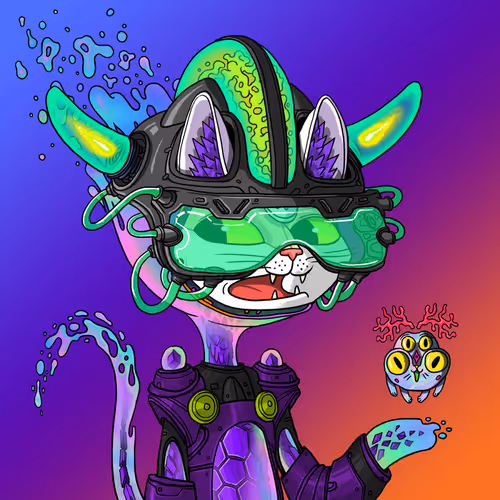 Alien Cat #2125