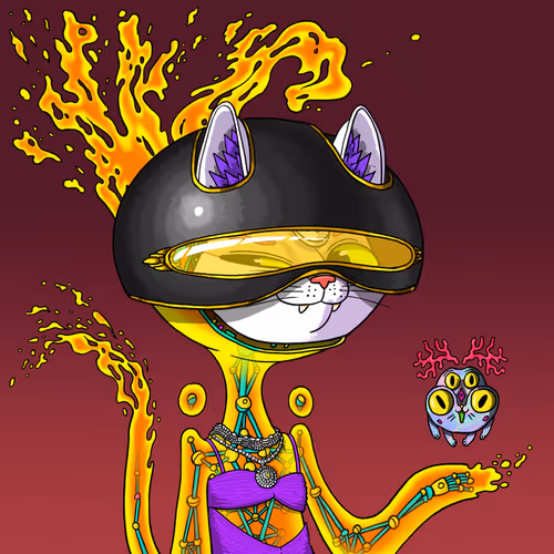 Alien Cat #1872