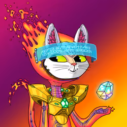 Alien Cat #3739