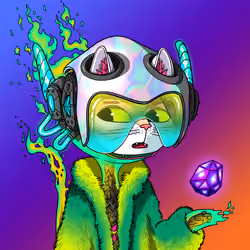 Alien Cat #3486