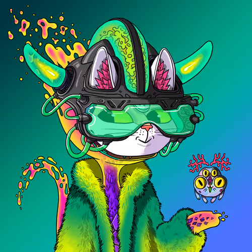 Alien Cat #7072