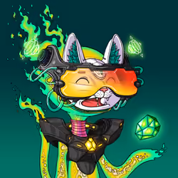 Alien Cat #1103