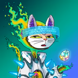 Alien Cat #7774