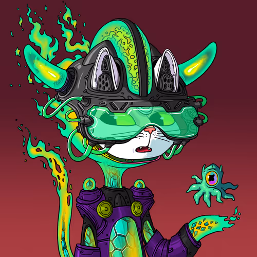 Alien Cat #7007