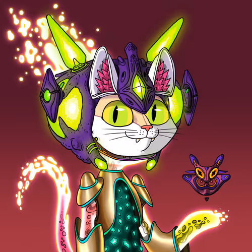 Alien Cat #9207