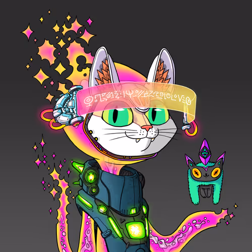 Alien Cat #9625