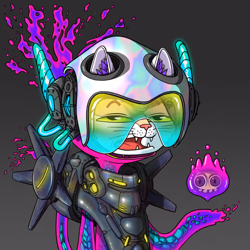 Alien Cat #7399