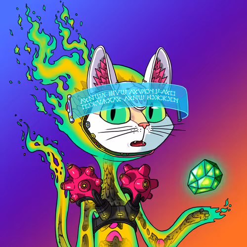 Alien Cat #674