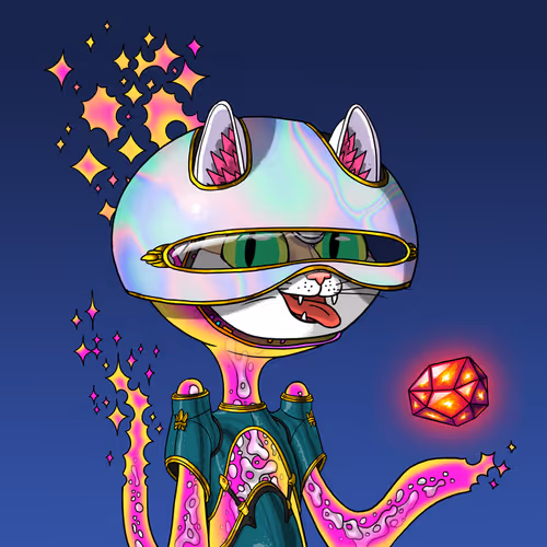Alien Cat #1035