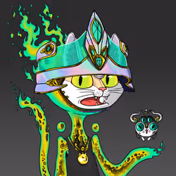 Alien Cat #5976