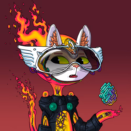 Alien Cat #9115
