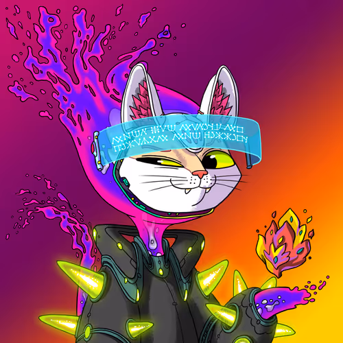 Alien Cat #1054