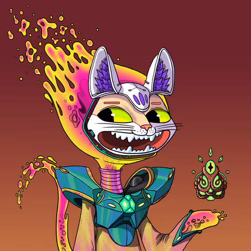 Alien Cat #9562