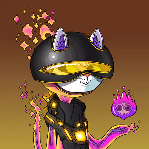 Alien Cat #1386