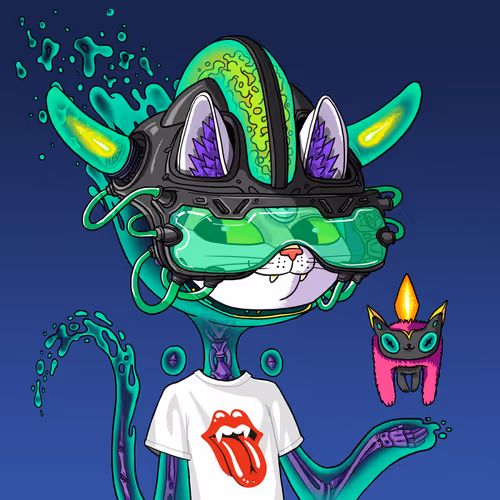 Alien Cat #9217