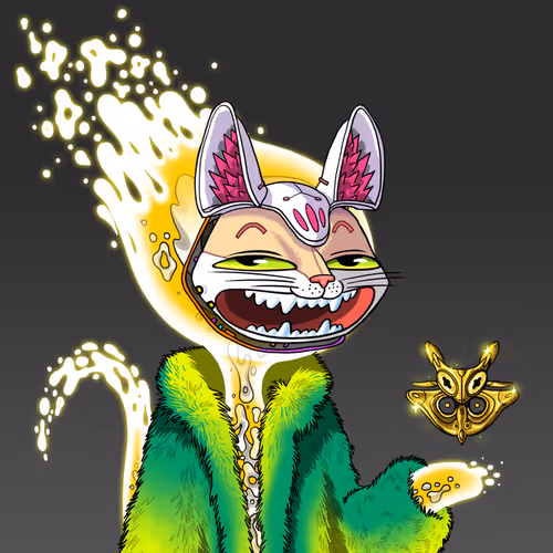 Alien Cat #9393