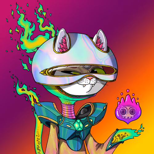 Alien Cat #7972