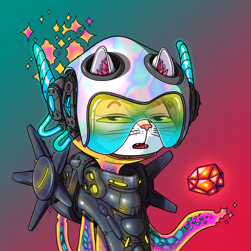 Alien Cat #8242