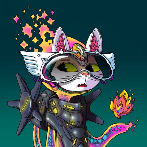 Alien Cat #8627