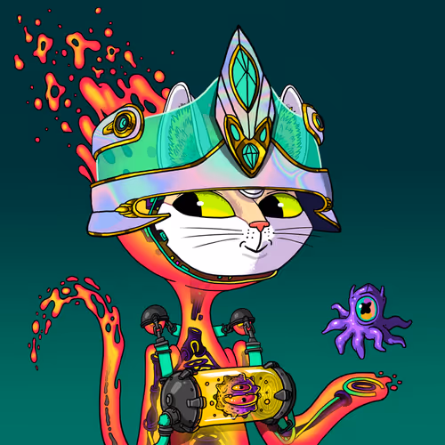 Alien Cat #9097