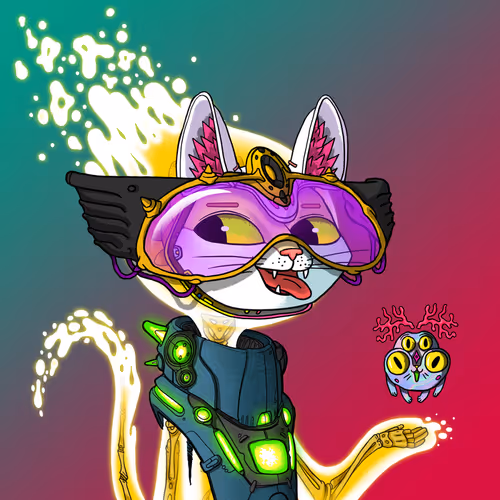 Alien Cat #1432