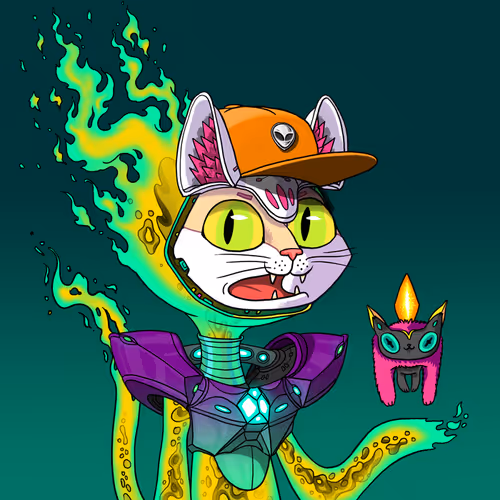 Alien Cat #6039
