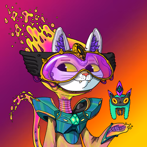 Alien Cat #1149
