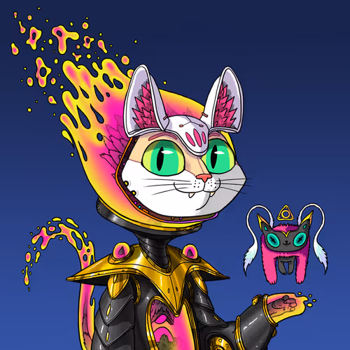 Alien Cat #5691