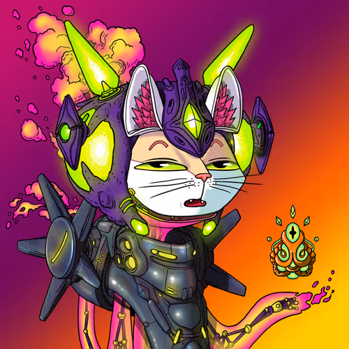 Alien Cat #8655