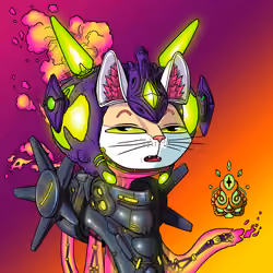 Alien Cat #8655