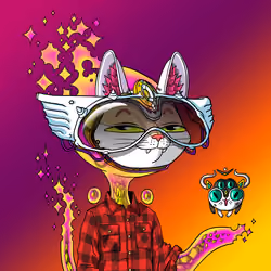 Alien Cat #8547
