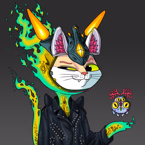 Alien Cat #1801