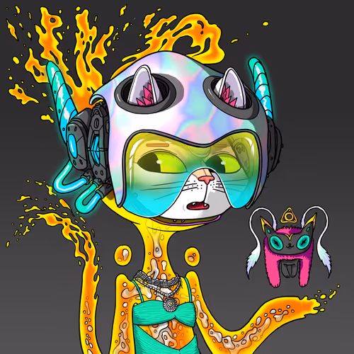 Alien Cat #1838