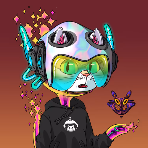 Alien Cat #7541
