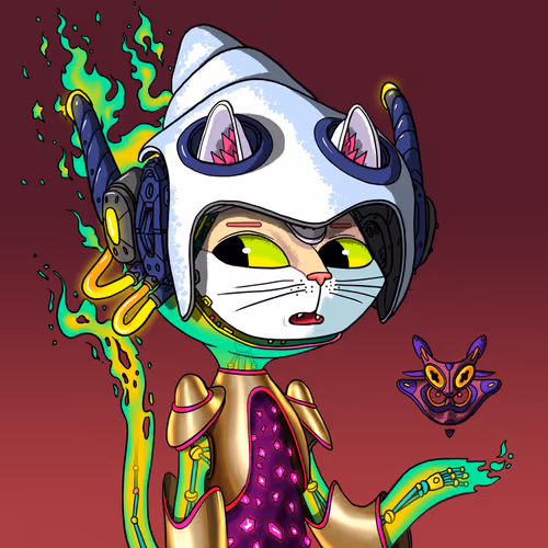 Alien Cat #8783
