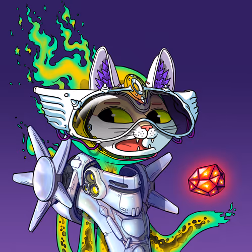 Alien Cat #6162