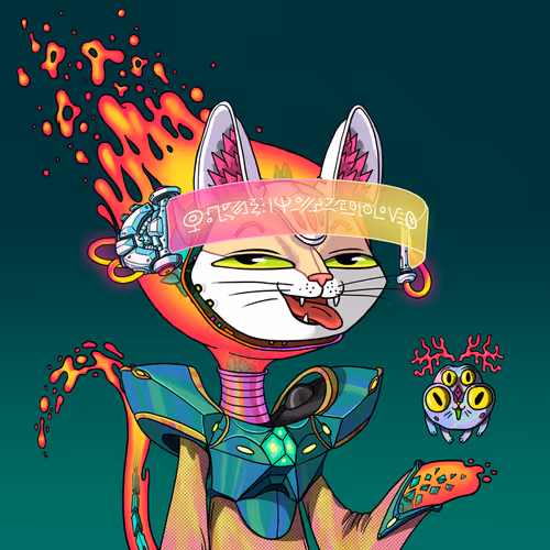 Alien Cat #1943