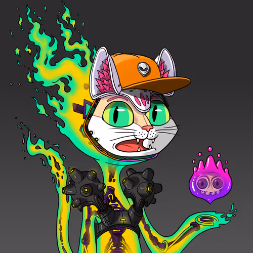 Alien Cat #9758